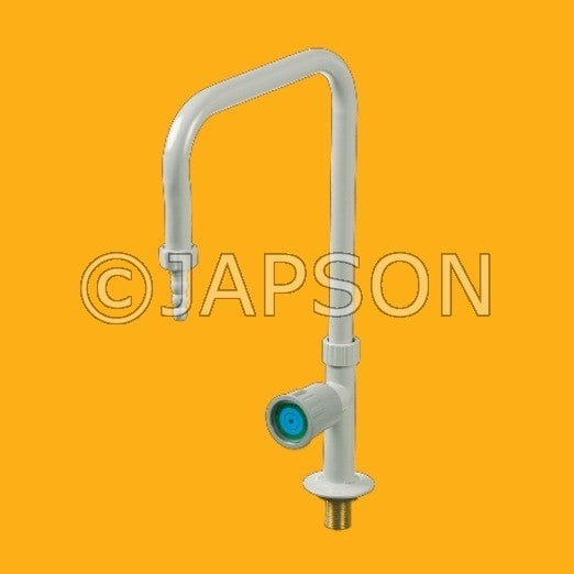 Water Tap, Single, Swan Neck, L Type, Euro, for Pharma & Lab Water Tap, Single, Swan Neck, L Type, Euro, for Pharma & Lab